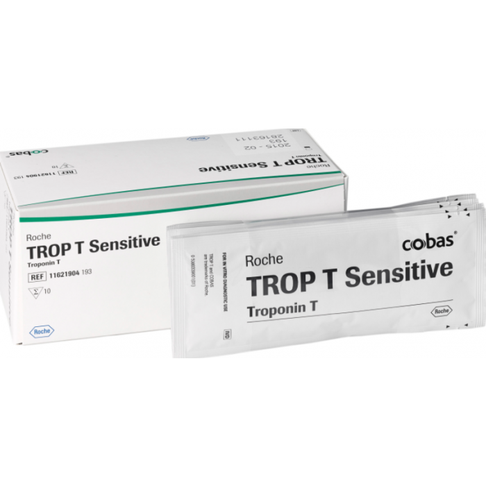 Roche Trop T Sensitive Test Strips, Box of 5